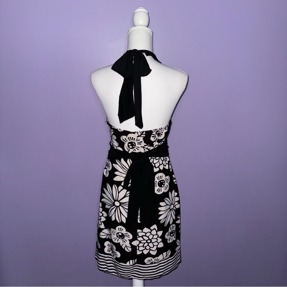 NWT Derek Heart Vintage Brown Floral Dress - Picture 6 of 10